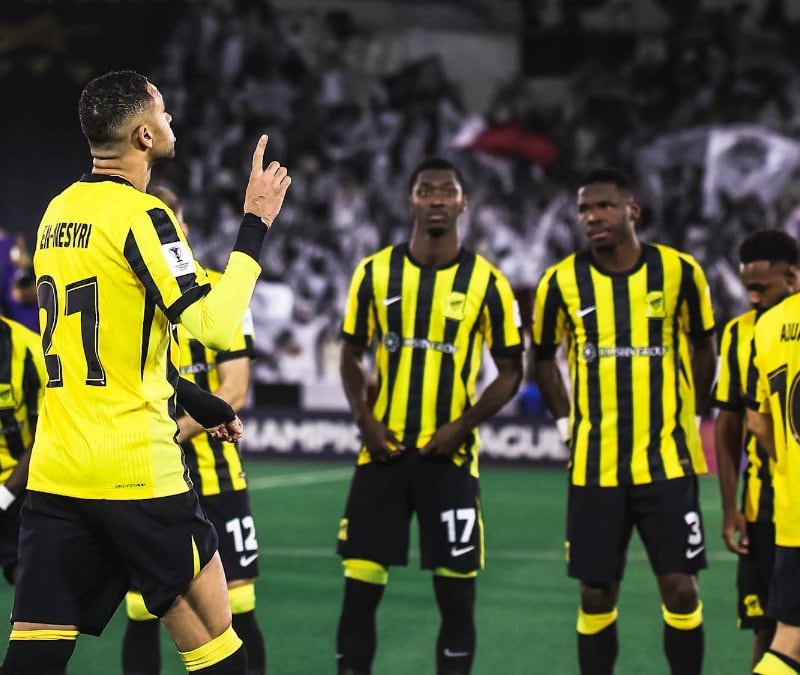 Youssef En-Nesyri yine sahne aldı! Al Ittihad, Al Sadd'a 4 attı