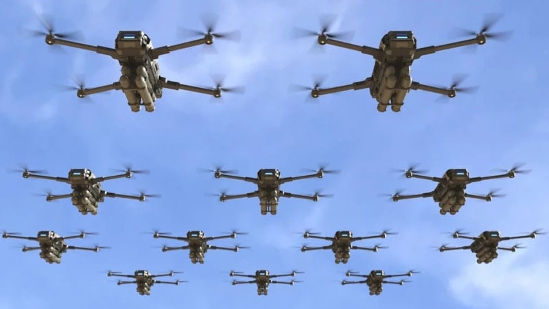 SpaceX, Pentagon'un özel projesine dahil oldu: Drone sürüleri üretecek