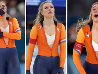 Jutta Leerdam'ın olimpiyat sevinci: Fermuarını açtı, 1 milyon dolar kazandı...