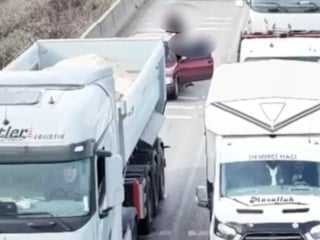 Samsun'da kırmızı ışıkta sürücü değişimine ceza