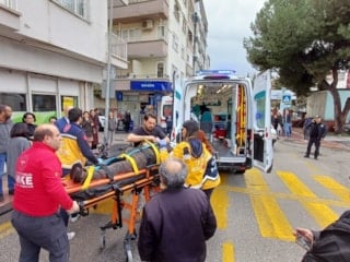 Aydın’da yaya geçidinde kaza: Yaşlı adam yaralandı