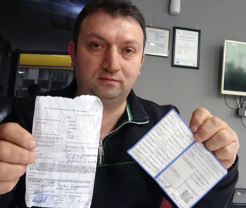 Giresun'da noter satışıyla alınan lüks cipe gümrük şoku: Yediemin otoparkına çekildi