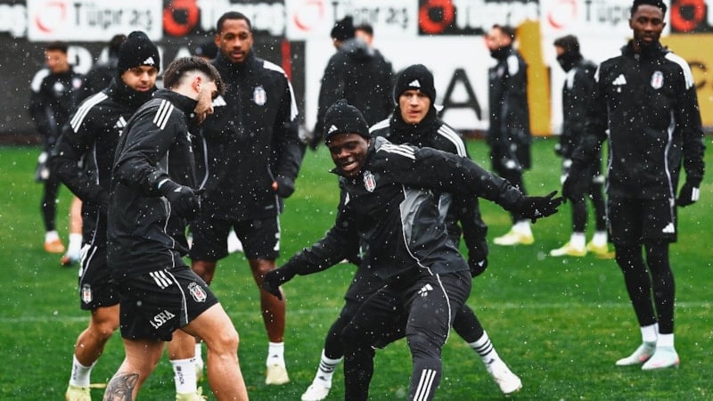 Beşiktaş, Göztepe maçı hazırlıklarına başladı