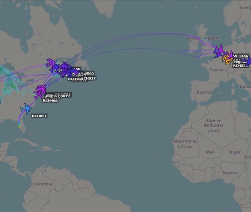 ABD'den Orta Doğu'ya dikkat çeken sevkiyat: Onlarca savaş uçağı gönderdi
