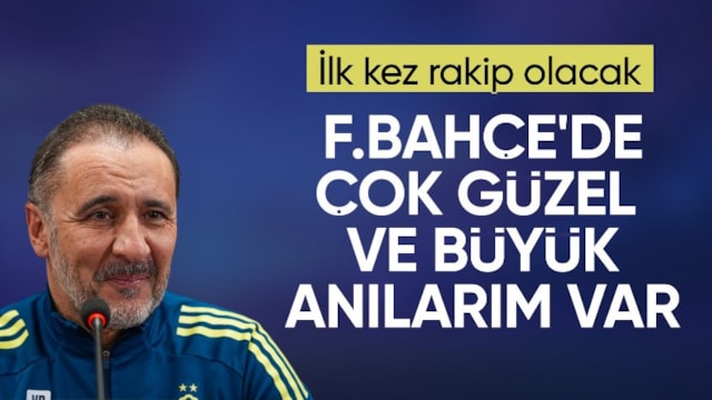 Vitor Pereira: Tekrar burada olmaktan memnunum