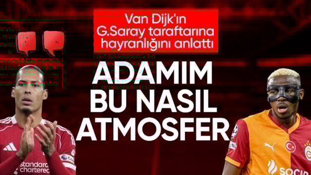 Victor Osimhen, Virgil Van Dijk ile arasında geçen sohbeti anlattı