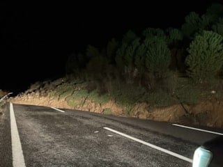 İstanbul-İzmir Otoyolu’nda heyelan