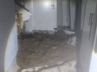 Hatay’da sağanak sonrası heyelan