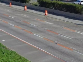 ABD'de yollara turuncu şeritler çizildi: İşte anlamı...