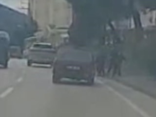 Bursa'da çocukların üzerine araç süren sürücüye ceza