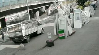 Trabzon'da başıboş köpek, can yaktı: Kaçarken otobüsün altında kaldı