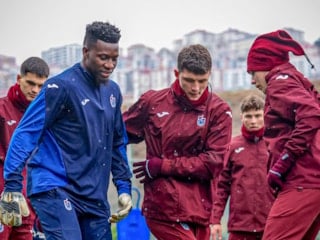 Trabzonspor, Gaziantep FK maçı hazırlıklarına devam etti