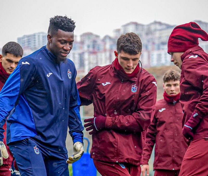 Trabzonspor, Gaziantep FK maçı hazırlıklarına devam etti