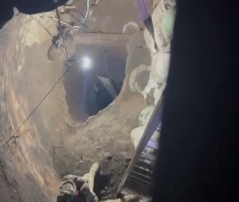 Hatay'da evinin bahçesinde define ararken 40 metrelik tünel açtı