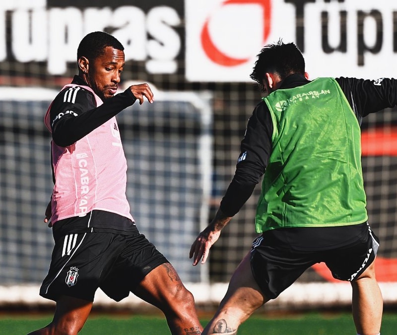 Beşiktaş'ta Göztepe maçı hazırlıkları devam ediyor