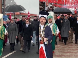 Tercan Kaymakamı Neslihan Duman'dan "şemsiye" özrü