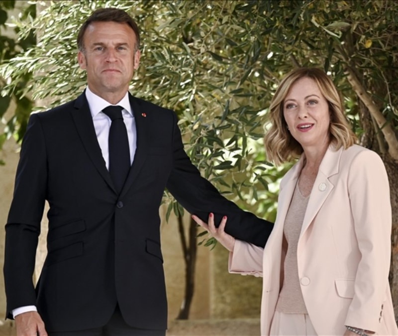 Emmanuel Macron ve Giorgia Meloni yine karşı karşıya geldi