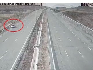 Niğde–Nevşehir Otoyolunda ters yönde geri geri giden sürücüye ceza