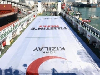 Türk Kızılay Ramazan Ayının İlk Günü Gazze’ye 21’inci İyilik Gemisini Yola Çıkardı