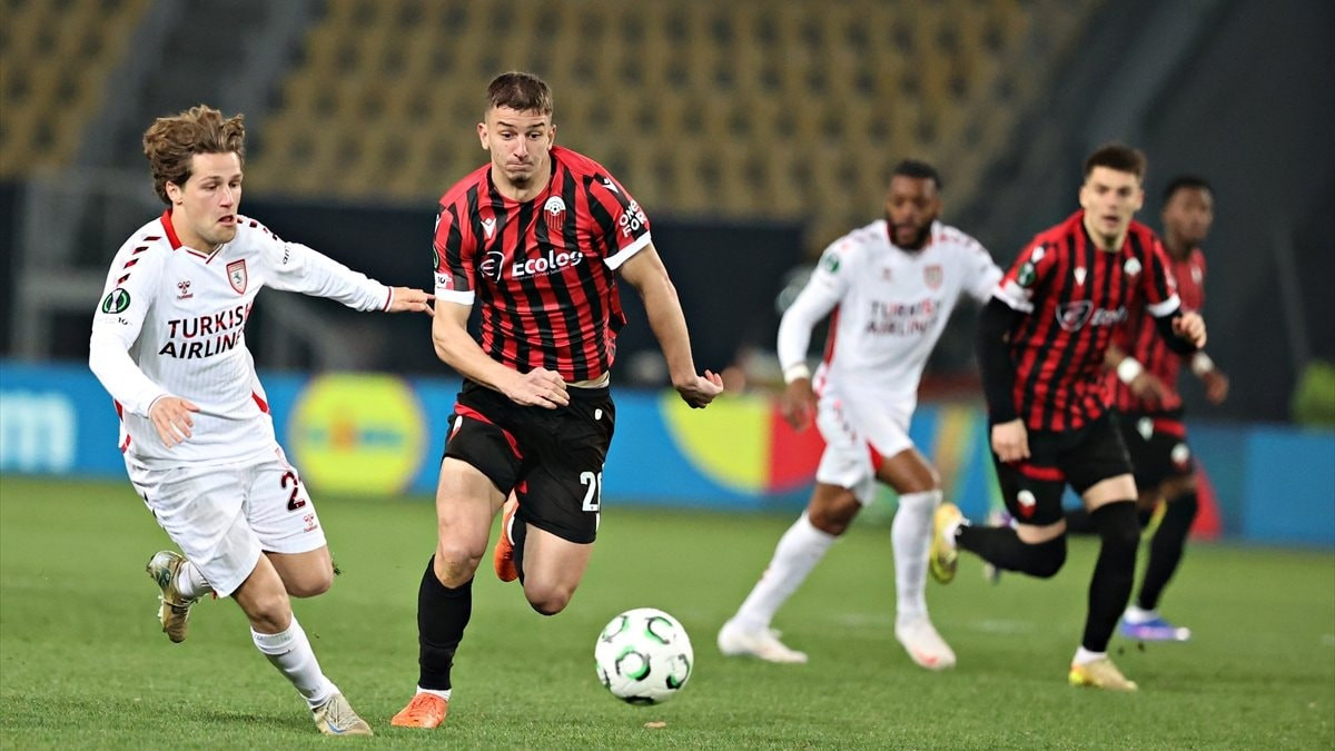 Samsunspor, FK Shkendija'yı tek golle yıktı