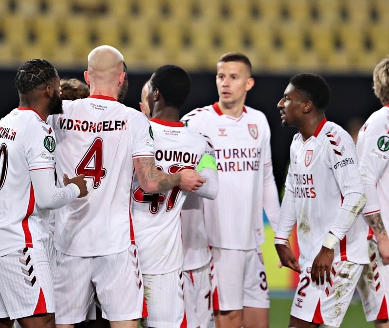 Samsunspor, FK Shkendija'yı tek golle yıktı