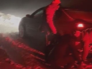 Ardahan’da tipide mahsur kalan vatandaşları AFAD kurtardı