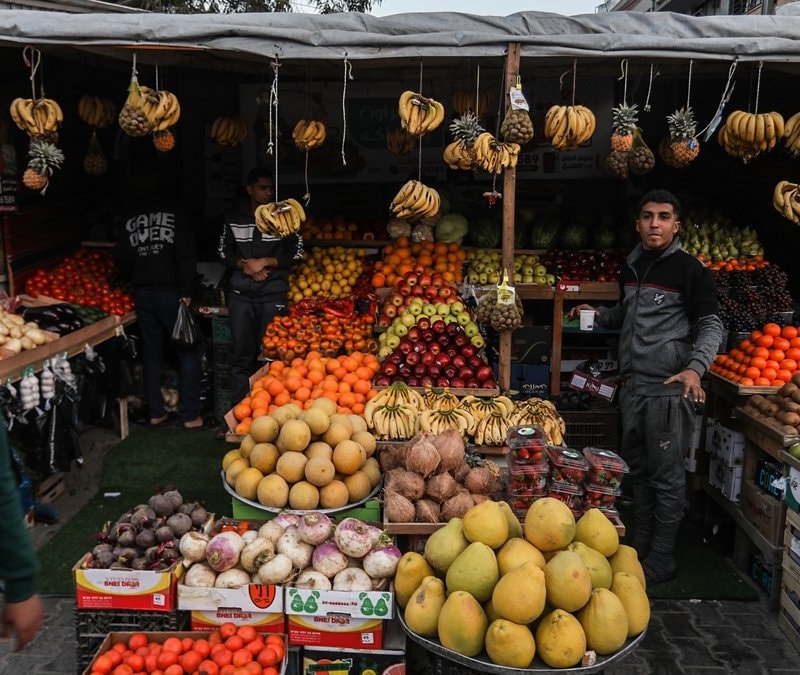 Gazze'de Ramazan'da alışveriş hareketliliği