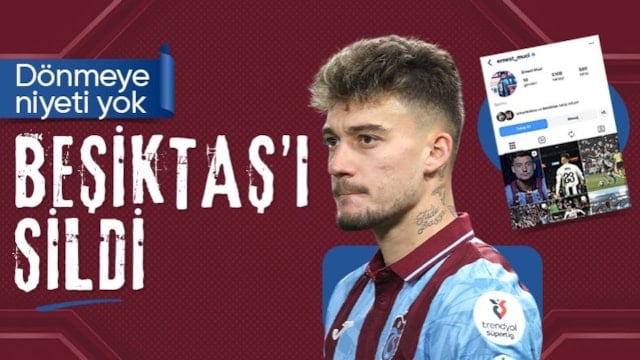 Ernest Muçi'den sosyal medya hamlesi: Beşiktaş'la ilgili paylaşımlarını kaldırdı