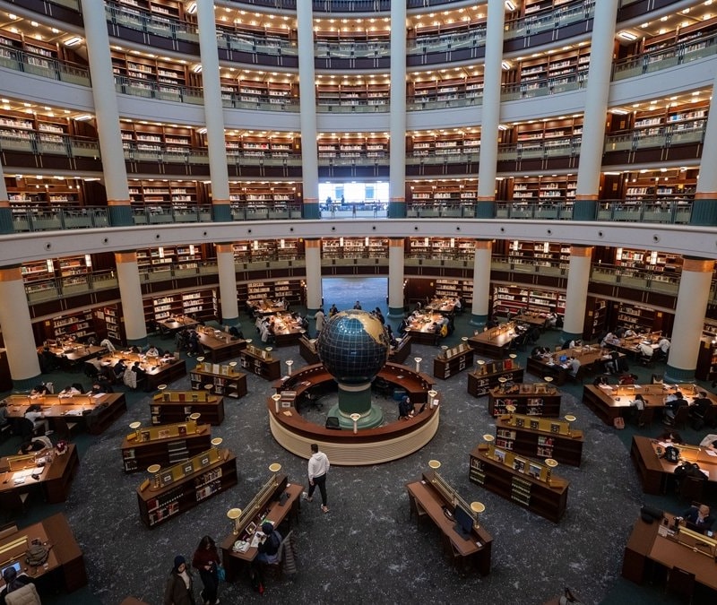 Cumhurbaşkanlığı Millet Kütüphanesi 6 yılda yaklaşık 9 milyon ziyaretçi ağırladı