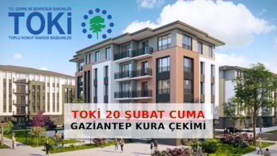 TOKİ Gaziantep kura çekilişi canlı izle: 2026 Gaziantep kurası saat kaçta başlayacak?
