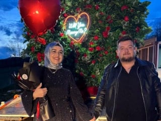 Bolu'da oto kurtarıcı üzerinde evlilik teklifi