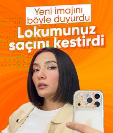 Aybüke Pusat imaj değiştirdi