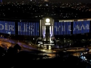 Üniversite kampüsünde anlamlı mesaj: Diriliş Ayı Ramazan Hoş Geldin