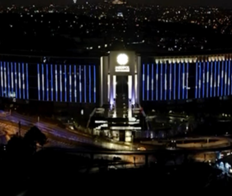 Üniversite kampüsünde anlamlı mesaj: Diriliş Ayı Ramazan Hoş Geldin