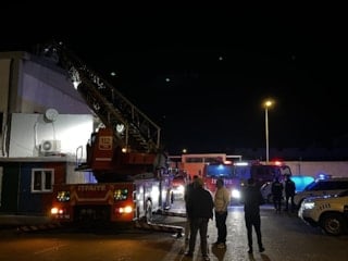 Kayseri’de hayvansal yan ürünler tesisinde yangın