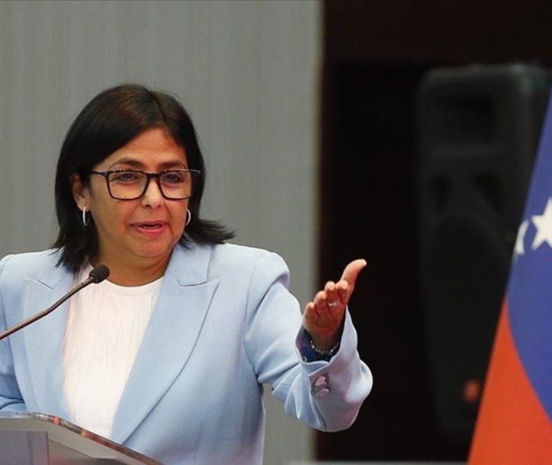 Venezuela'nın geçici Devlet Başkanı Rodriguez, Ürdün Dışişleri Bakanı ile görüştü