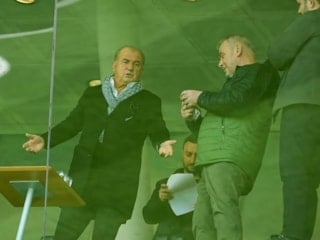 Fatih Terim, Levent Şahin'i ilk maçında yalnız bırakmadı