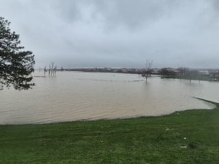 Meriç Nehri'nde su seviyesi giderek artarken tehlike yaşam alanlarına kadar ulaştı