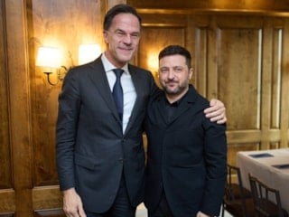 Vladimir Zelensky, Mark Rutte'ye Avrupa'dan gelen yardımlar için teşekkür etti