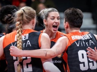 Eczacıbaşı, Beşiktaş'a şans tanımadı