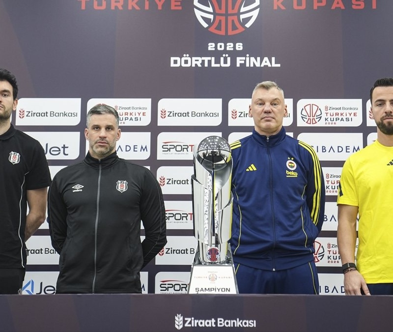 Basketbol Türkiye Kupası finali öncesinde basın toplantısı yapıldı