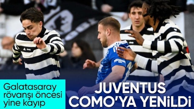 Juventus, Como'ya mağlup oldu