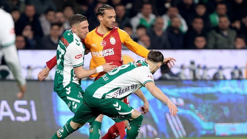 Galatasaray, Konyaspor'a kaybetti!
