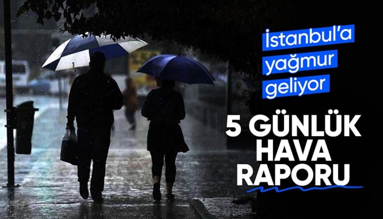 Meteoroloji'den beklenen uyarı: Soğuk hava dalgası ve sağanak yağış geliyor