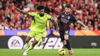 Rafa Silva'dan şık rabona golü