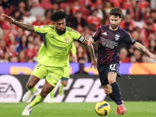 Rafa Silva'dan şık rabona golü