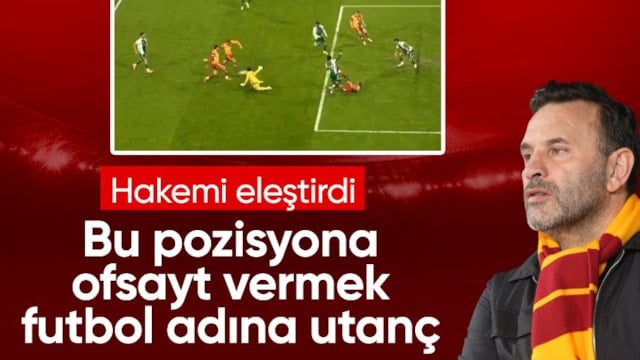 Okan Buruk'tan olay sözler: Futbol adına utanç!