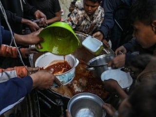 Ramazan ayında Gazze’de Filistinliler açlıkla mücadele ediyor
