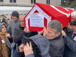 Kalp krizine yenik düşen polis memuru memleketi Bolu'da son yolculuğuna uğurlandı