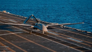 NATO'daki tatbikata damga vuran TCG ANADOLU ve Bayraktar TB3 birbirine entegre edildi